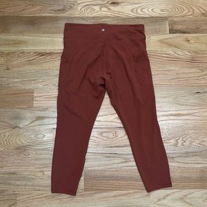 LULULEMON Invigorate High Rise right 25” - Size 16